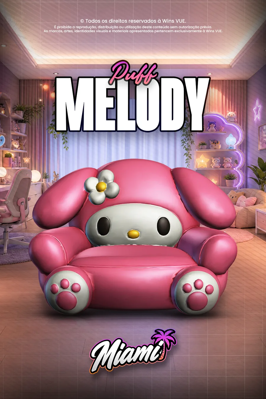 Puff My Melody Kids
