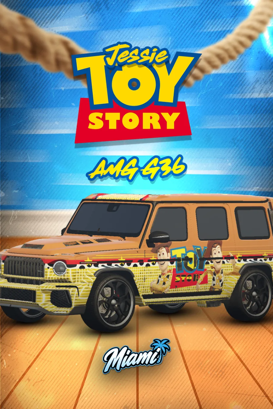 AMG G36 Woody Toy Story (16 Tiros)