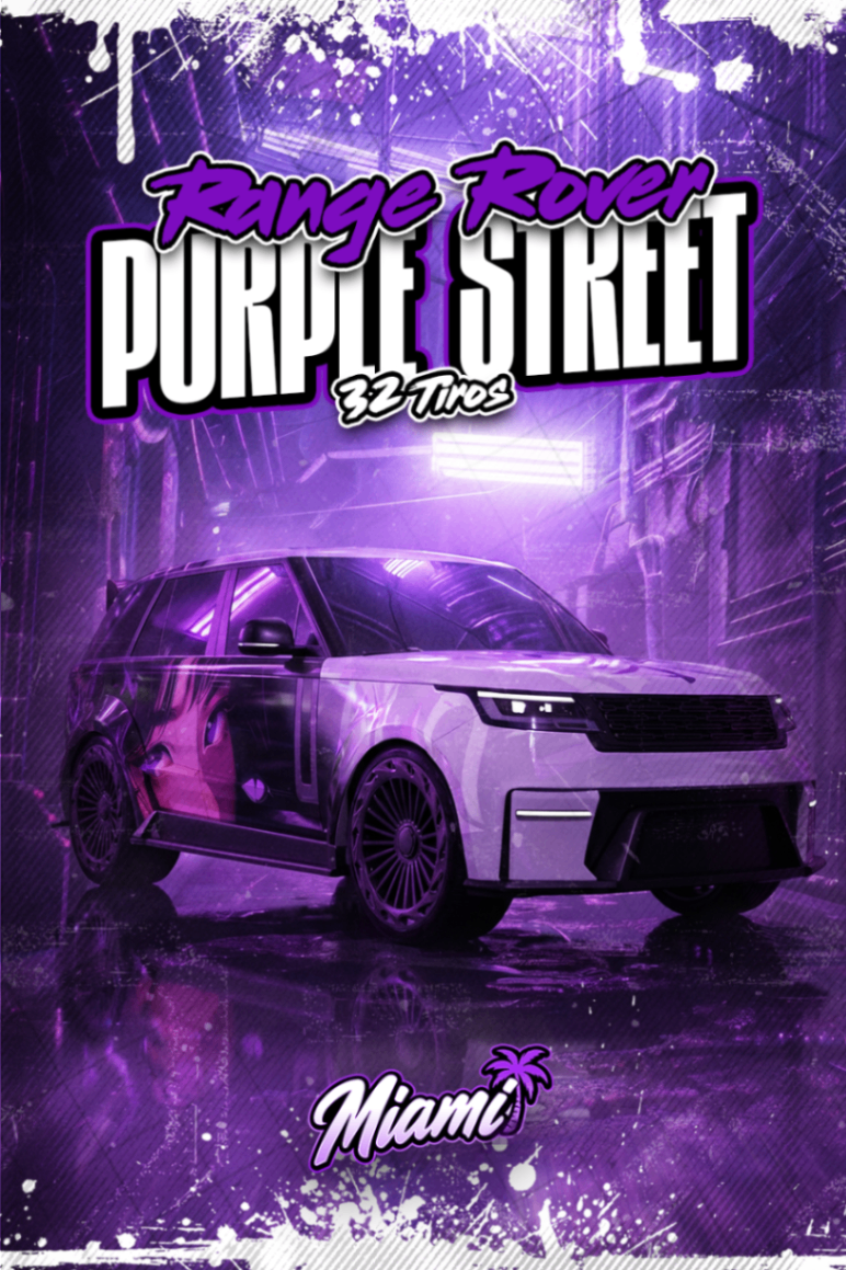 Range Rover Purple (32 Tiros) - 30 Dias