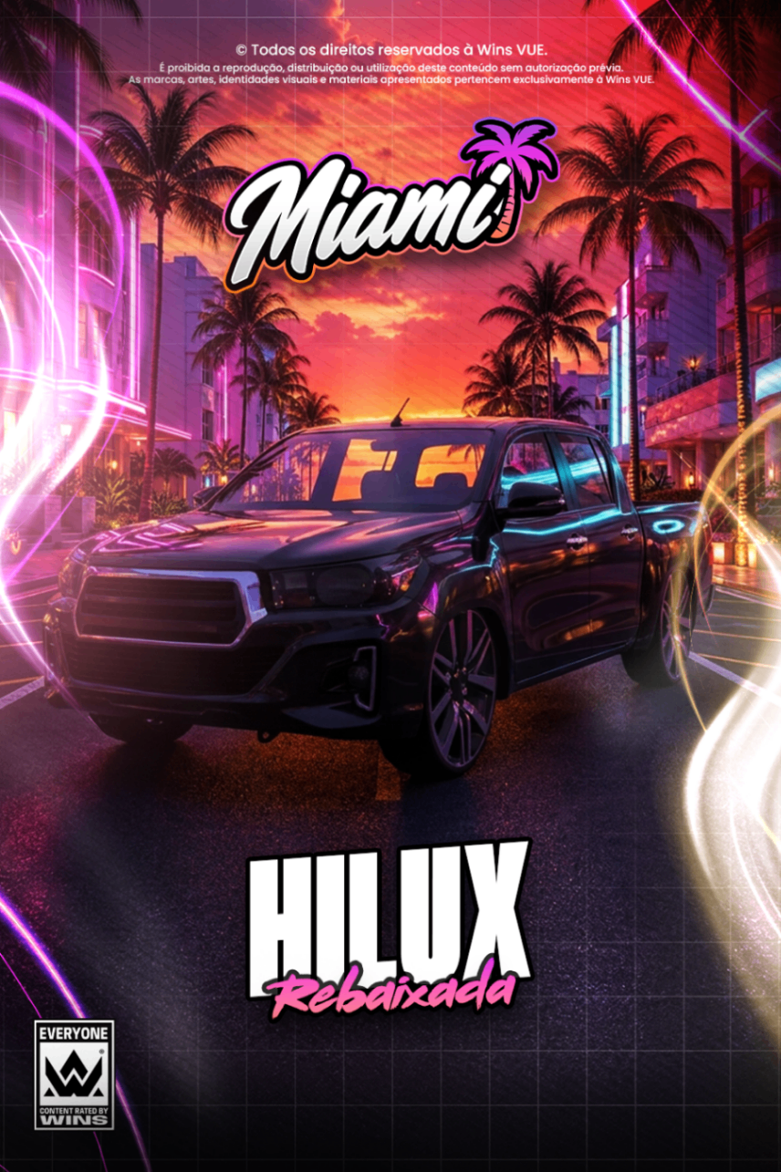 Hilux Rebaixada (30 dias)