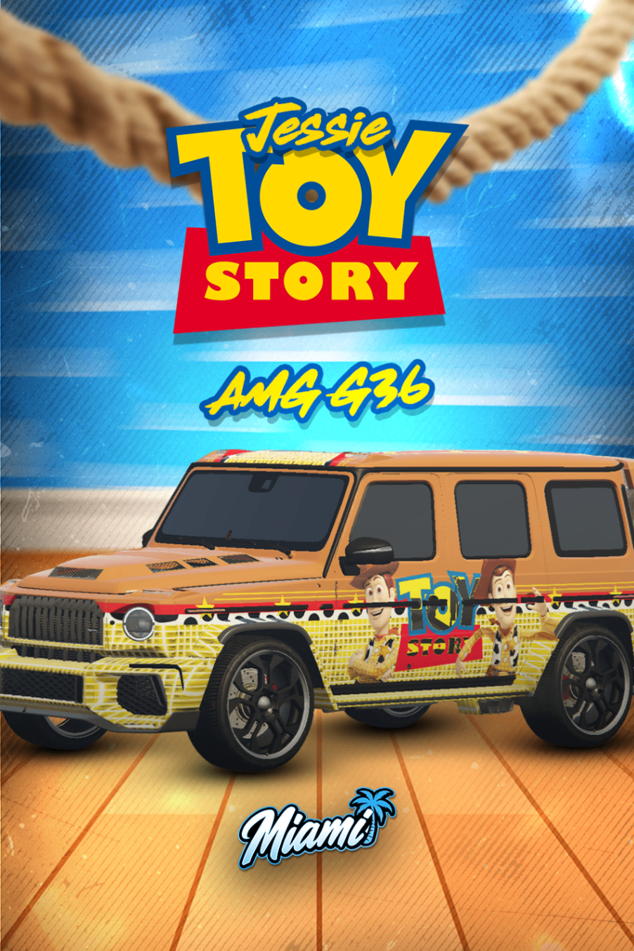 AMG G36 Woody Toy Story (16 Tiros)
