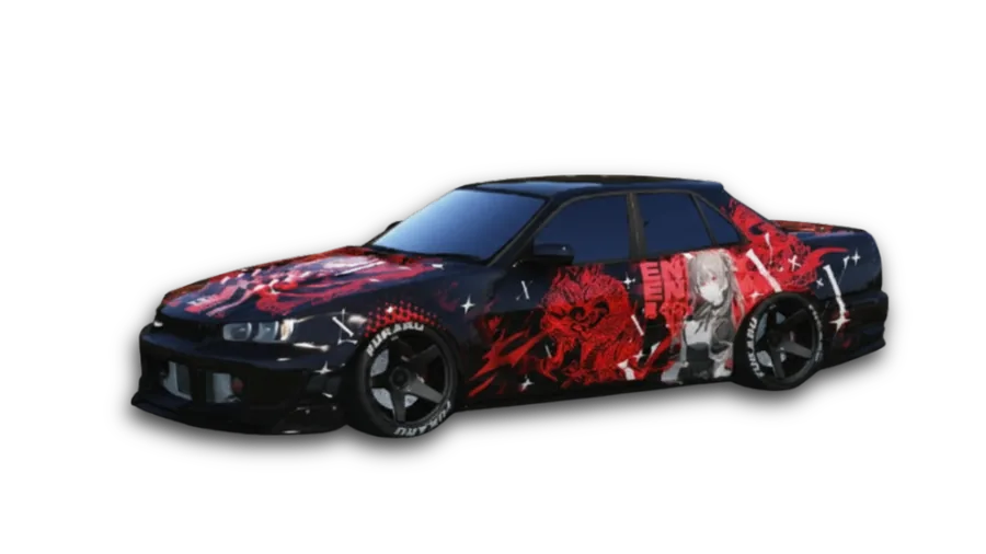 Skyline R34 Red - 16 Tiros