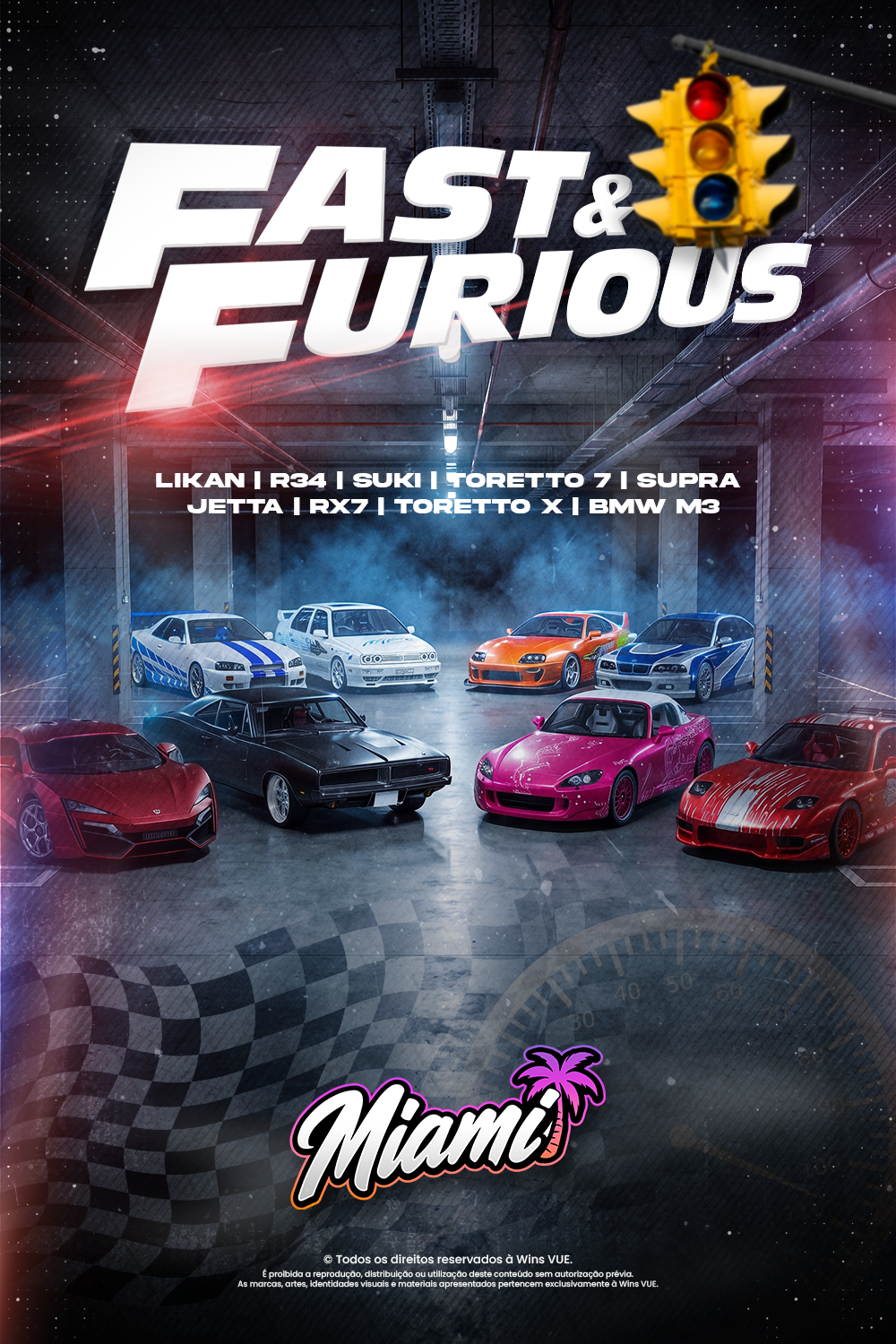 Pacote Fast & Furious - 30 Dias