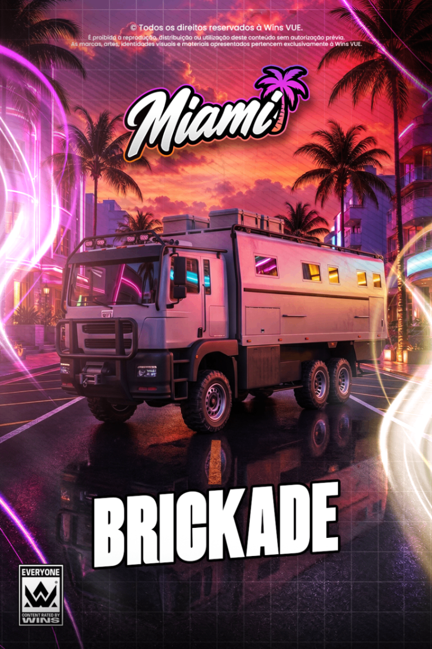 Caminhão Brickade - 5000kg