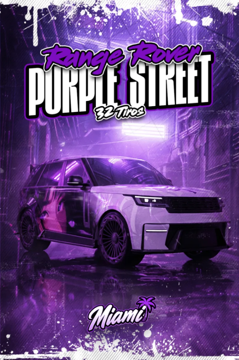 Range Rover Purple (32 Tiros)