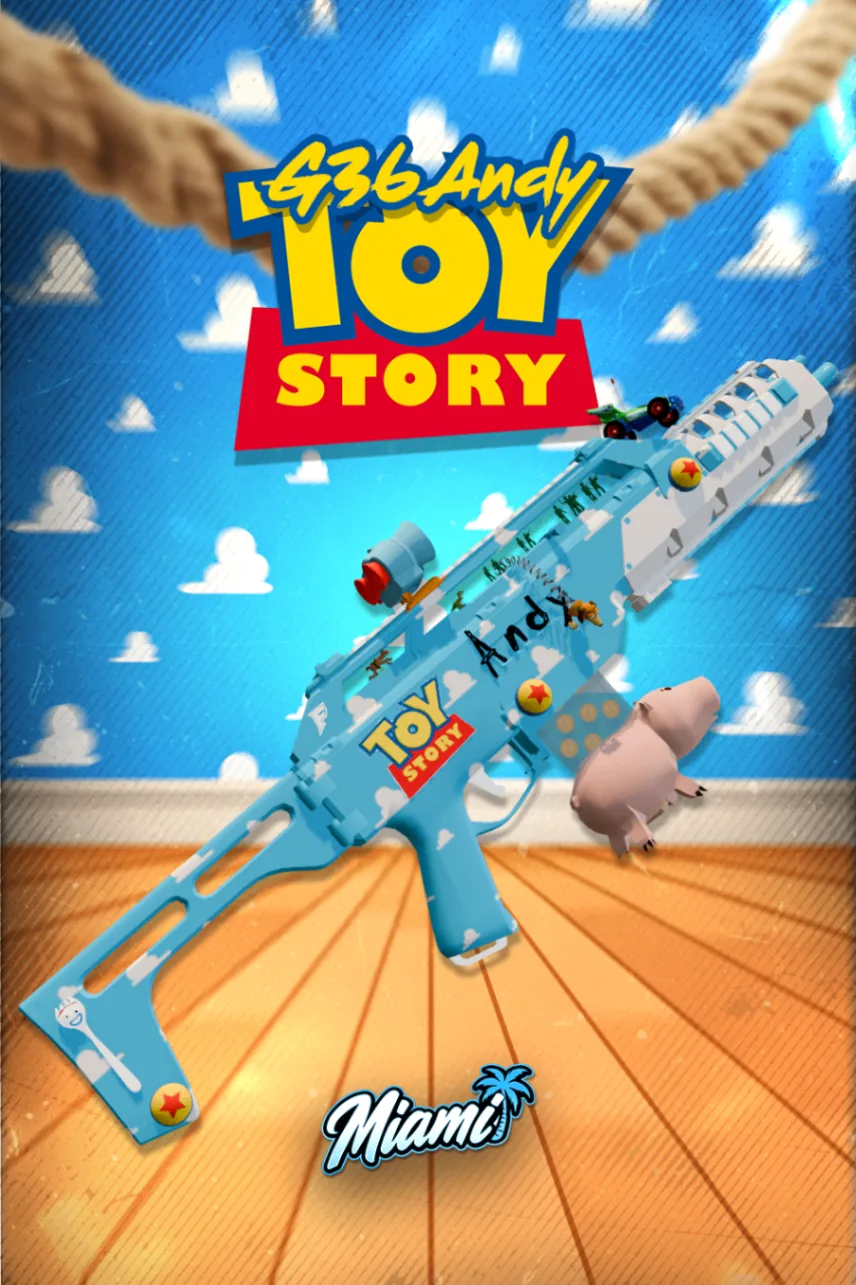 G36 Andy Toy Story - 30 Dias