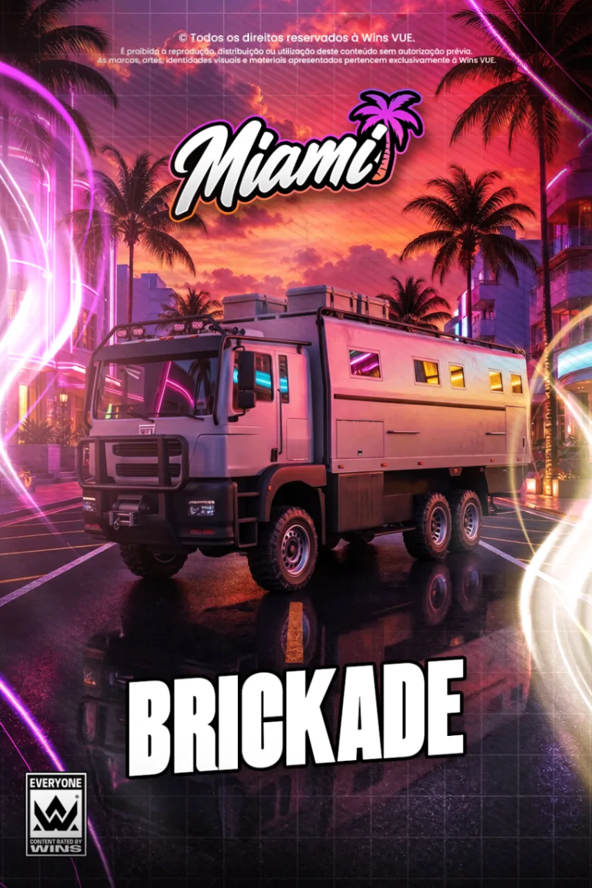 Caminhão Brickade - 5000kg