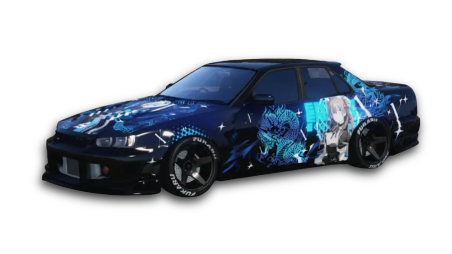 Skyline R34 Blue - 16 Tiros