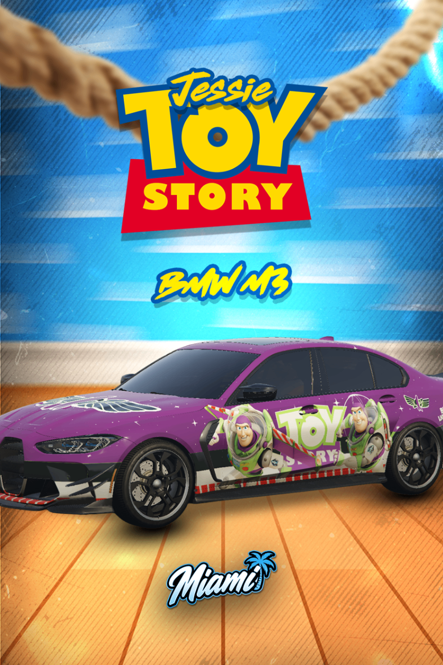 M3 Bud Toy Story (16 Tiros)