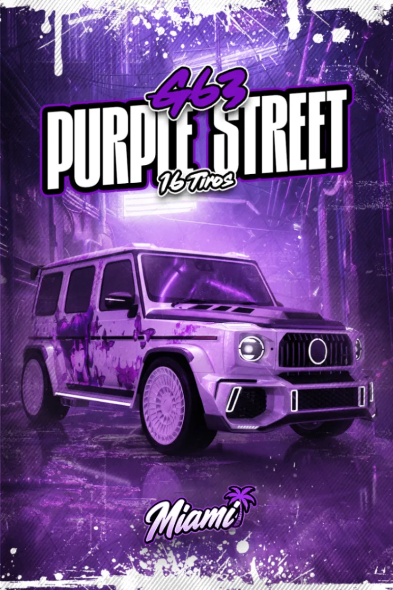 G63 Purple (16 Tiros)