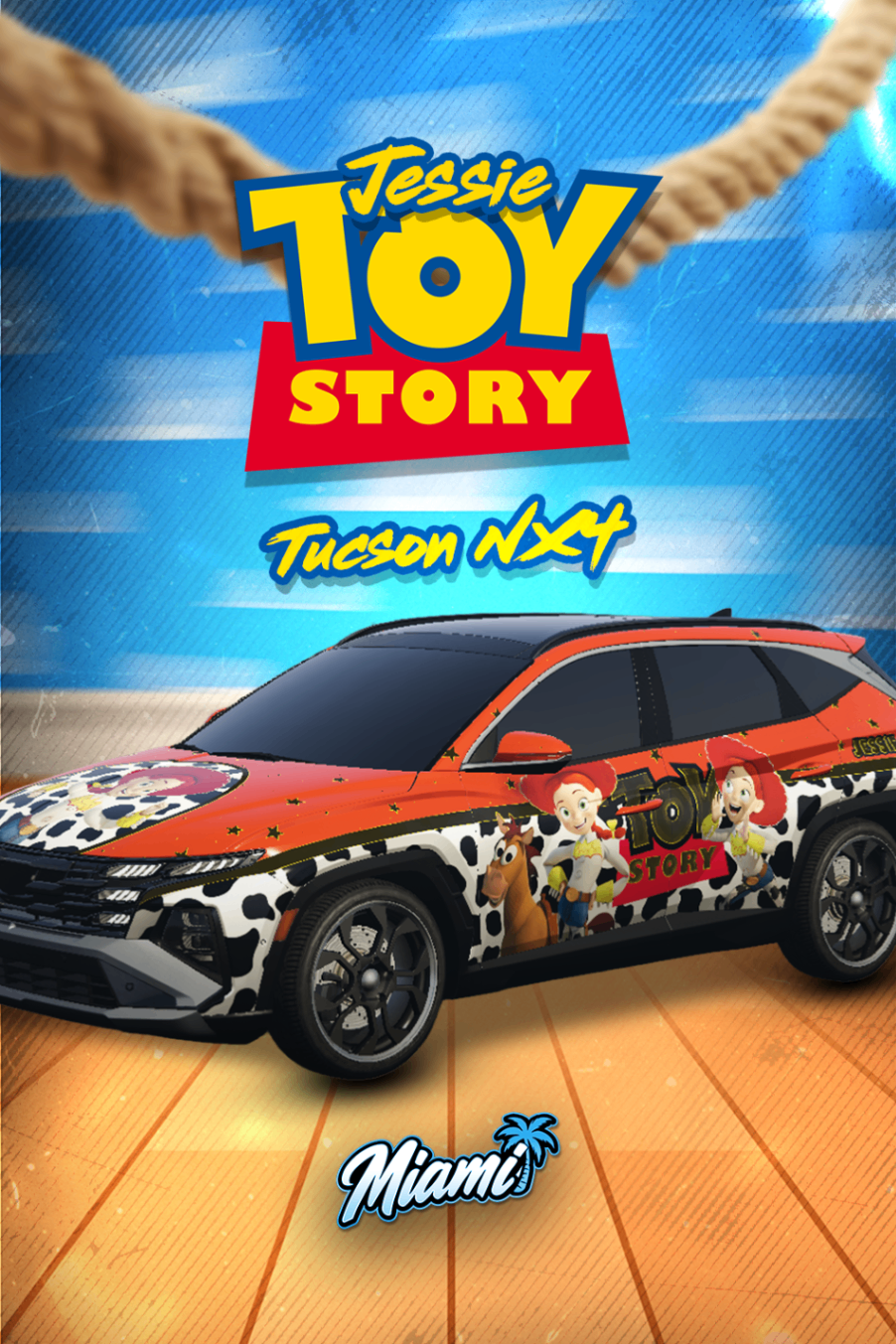 Tucson Jessie Toy Story (16 Tiros)
