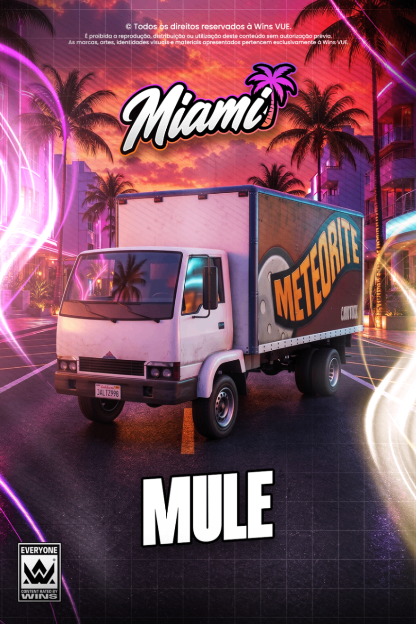 Caminhão Mule 3 - 3000kg