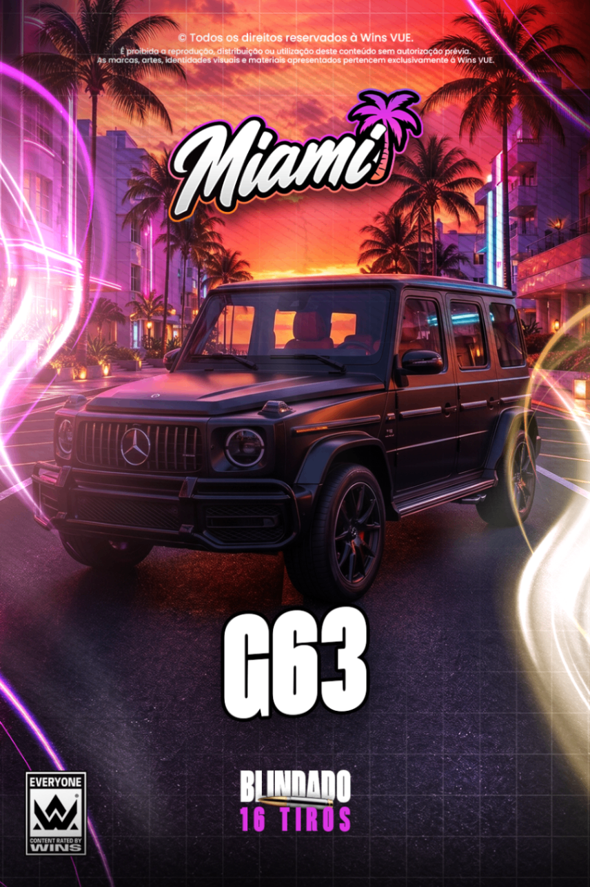 Mercedes G63 16 Tiros