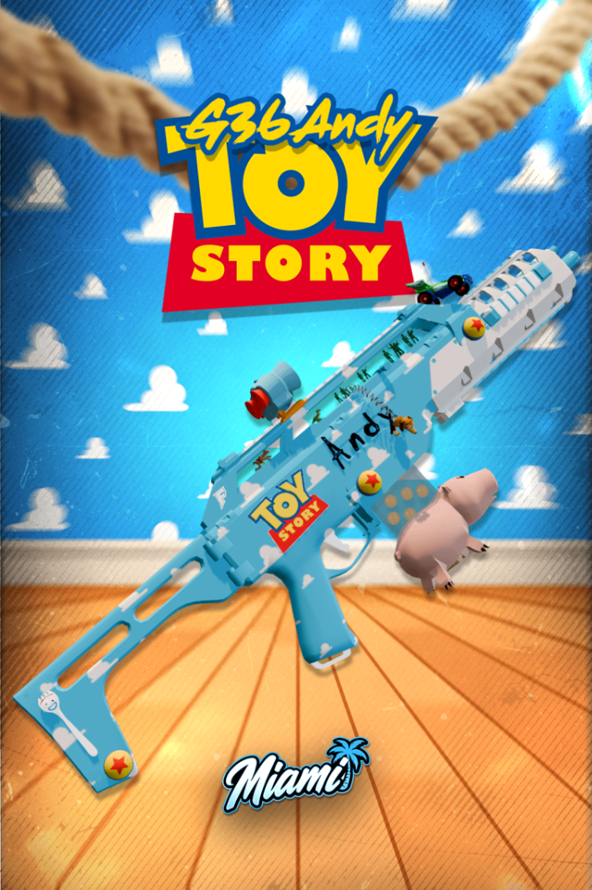 G36 Andy Toy Story