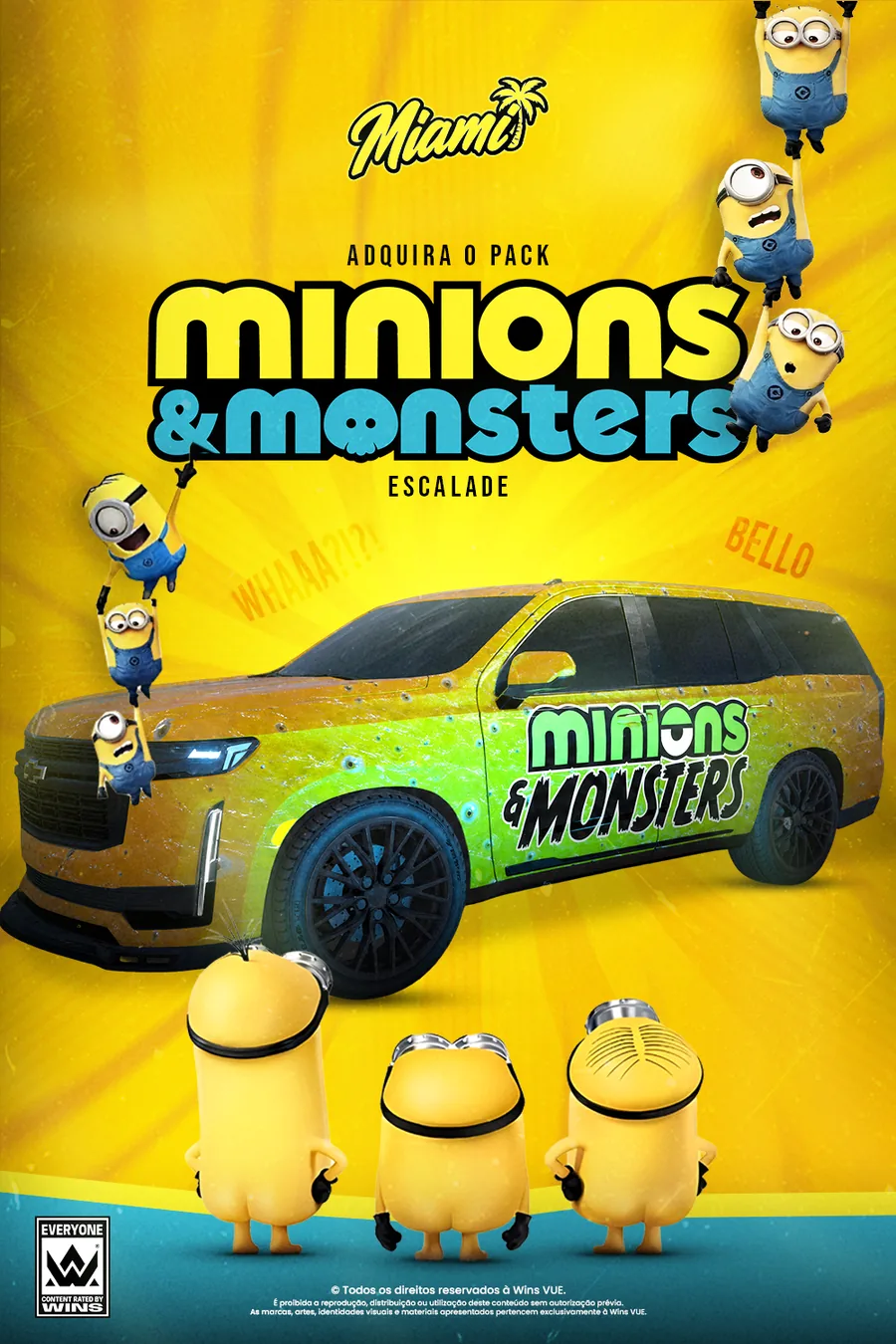 Escalade Minions (32 Tiros)