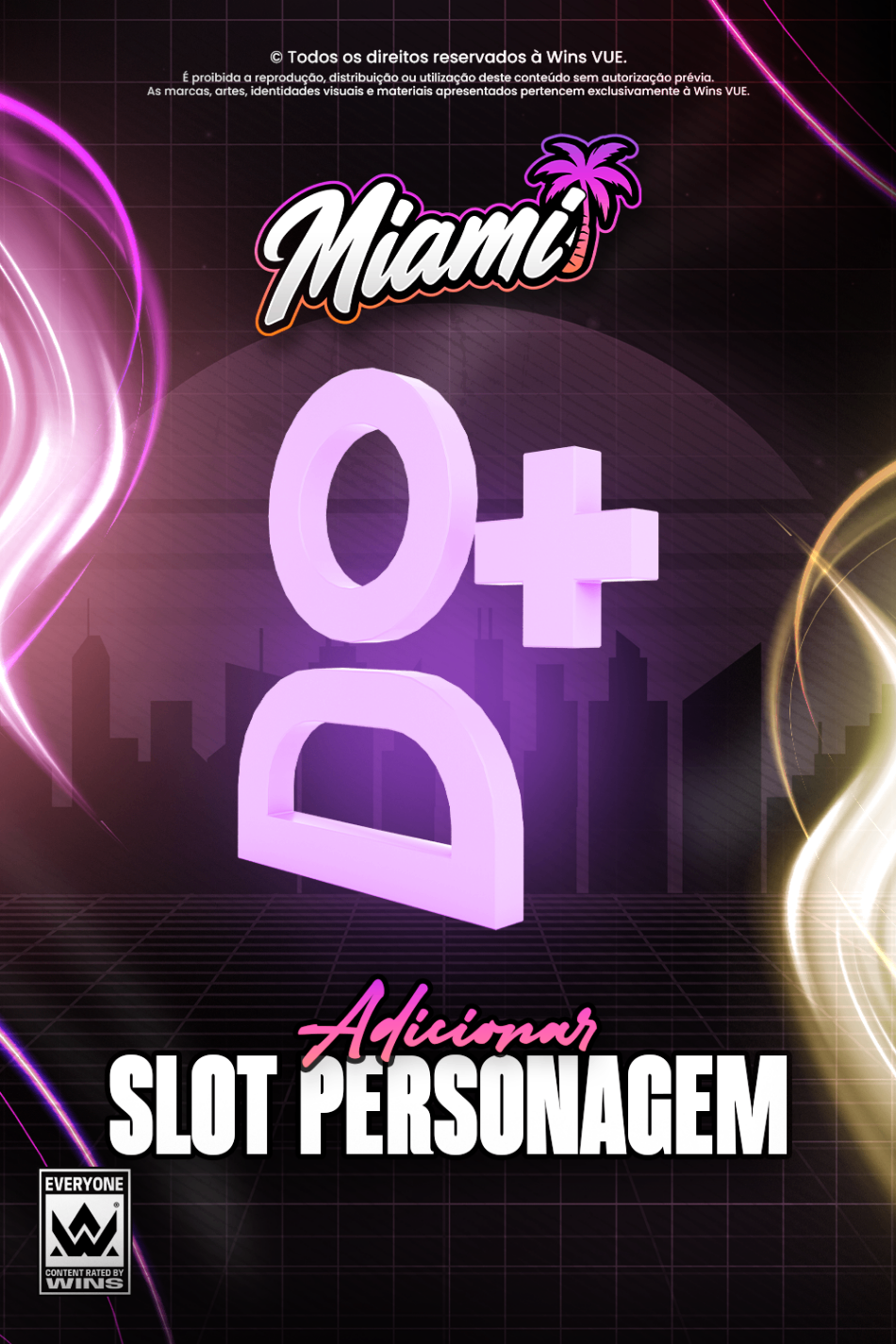 SLOT EXTRA DE PERSONAGEM