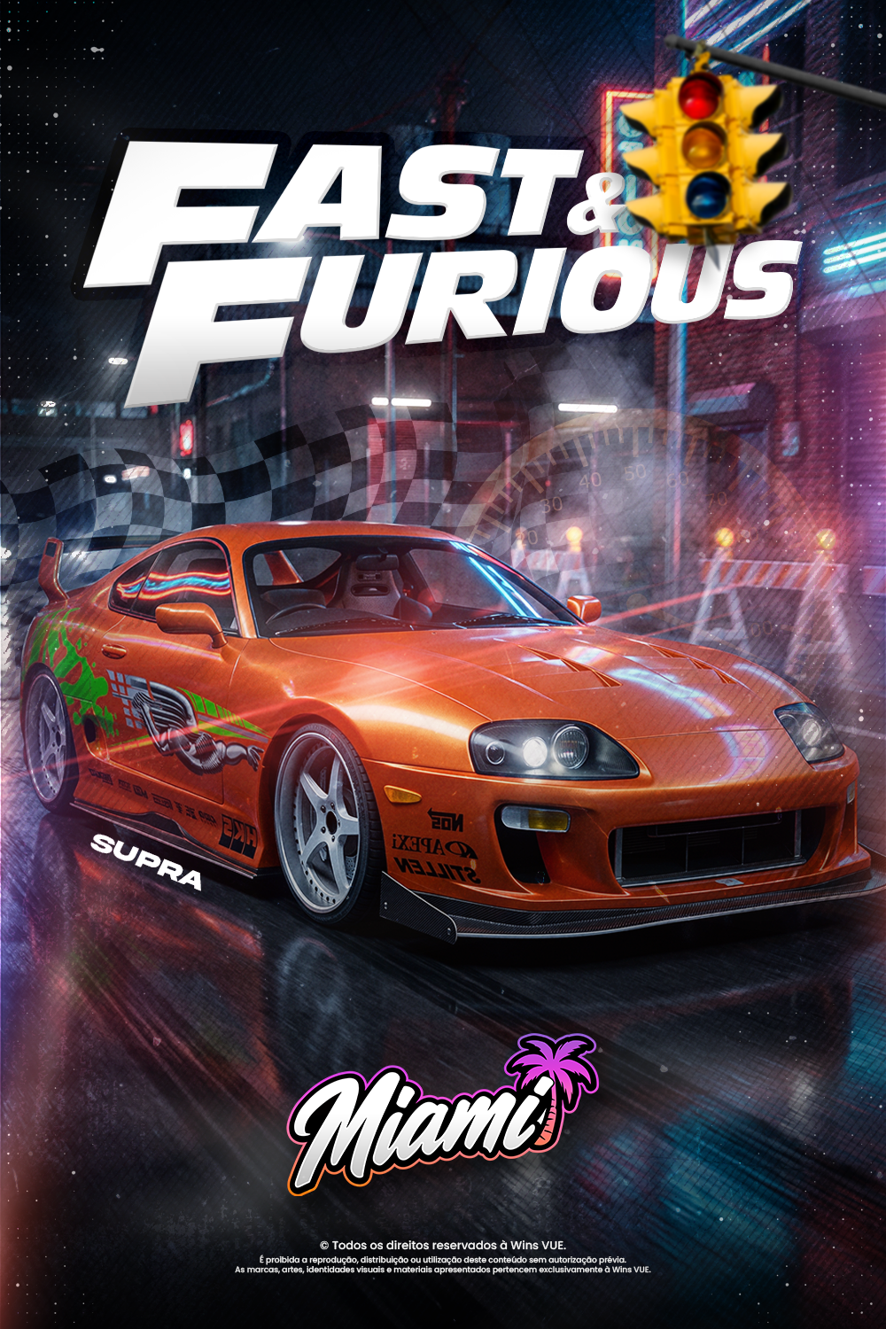 Toyota Supra (Brian) - 30 Dias