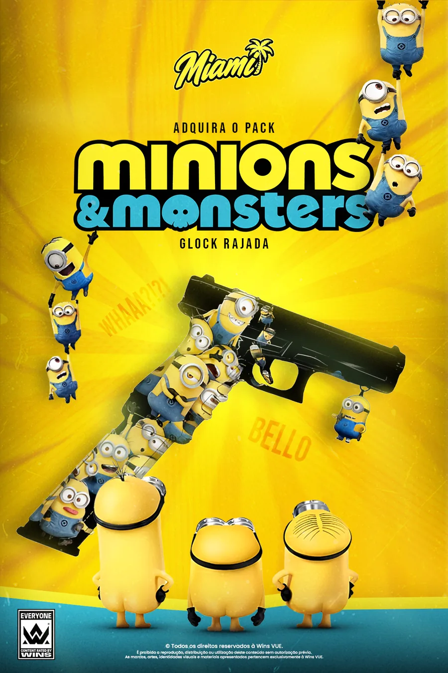 Glock Rajada Minions
