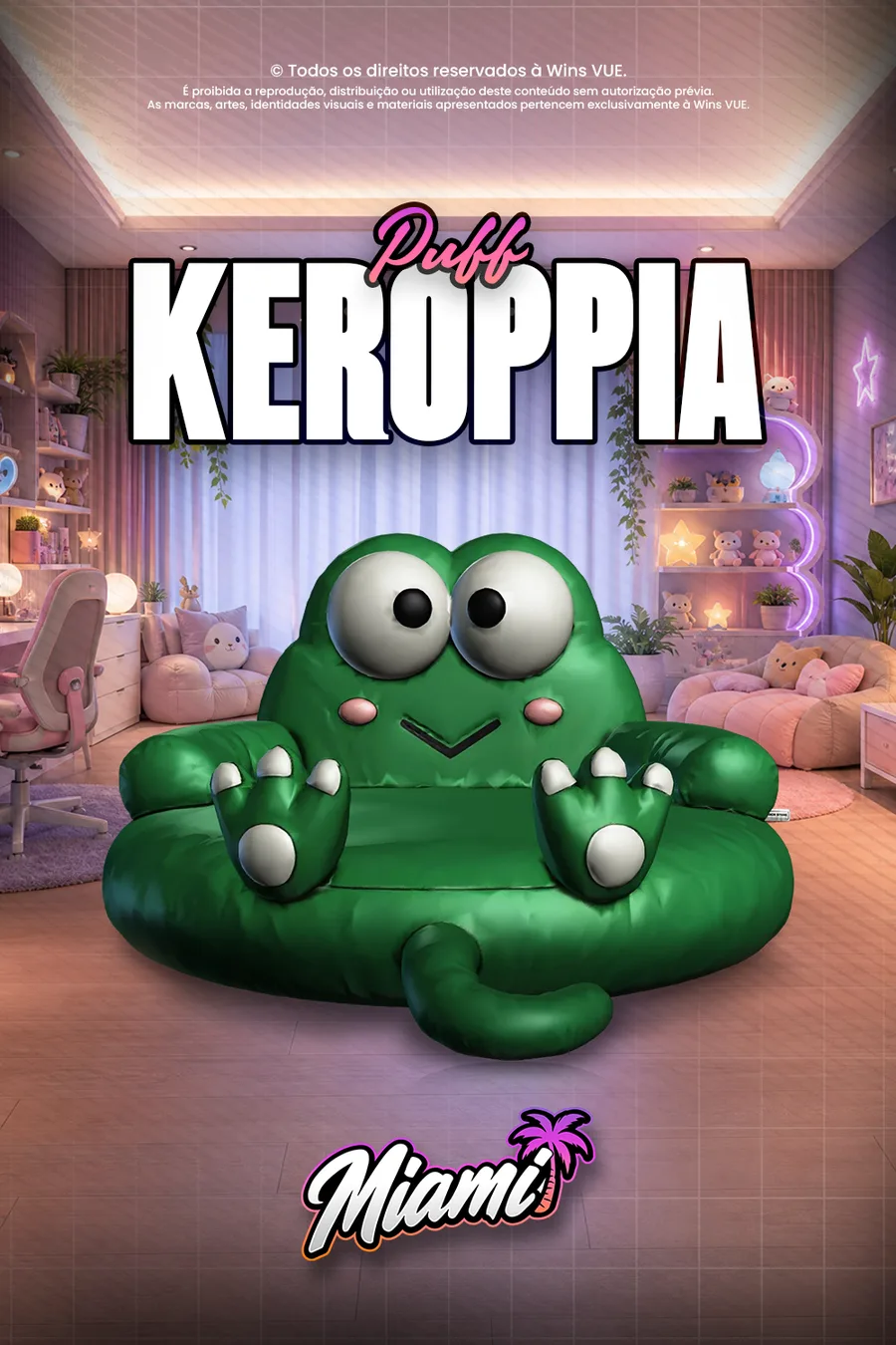 Puff Keroppi Kids