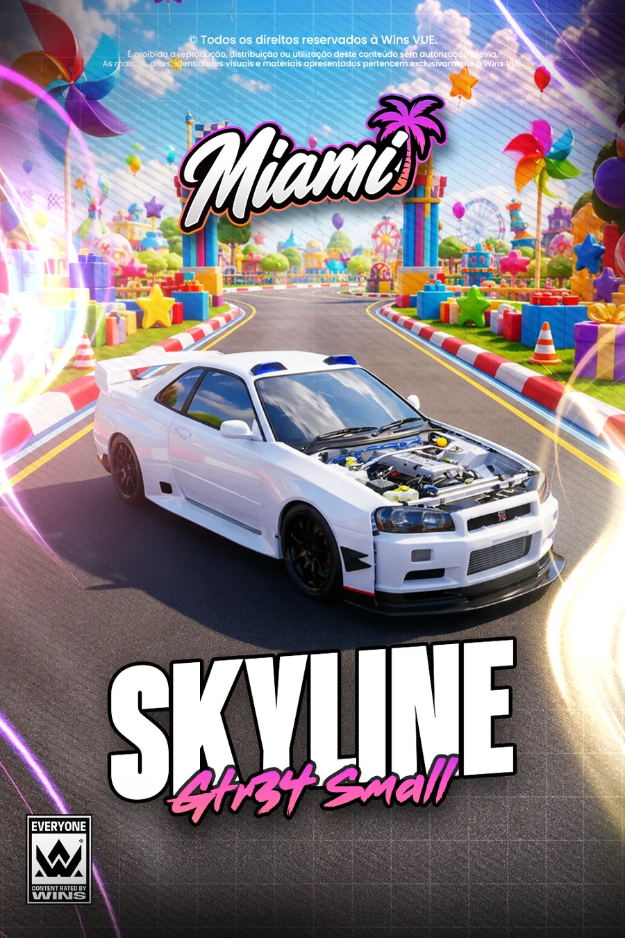 SKYLINE GTR34 - 30 Dias